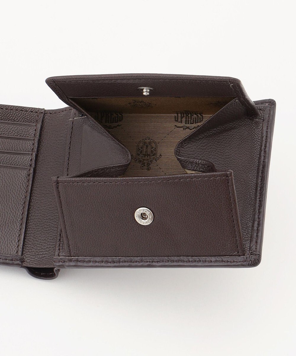 J.PRESS MEN 【MORPHO×J.PRESS】シープゴート 二つ折り財布(BOX小銭入れ付き札入) 