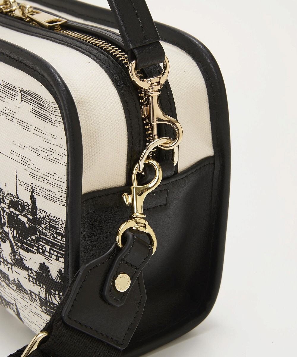 TOPKAPI 【TREASURE TOPKAPI】キャンバス プリント ワンハンドル ショルダーバッグ 