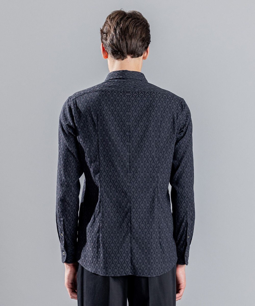 JOSEPH HOMME オーナメントジャガードストレッチ　レギュラーカラーシャツ 