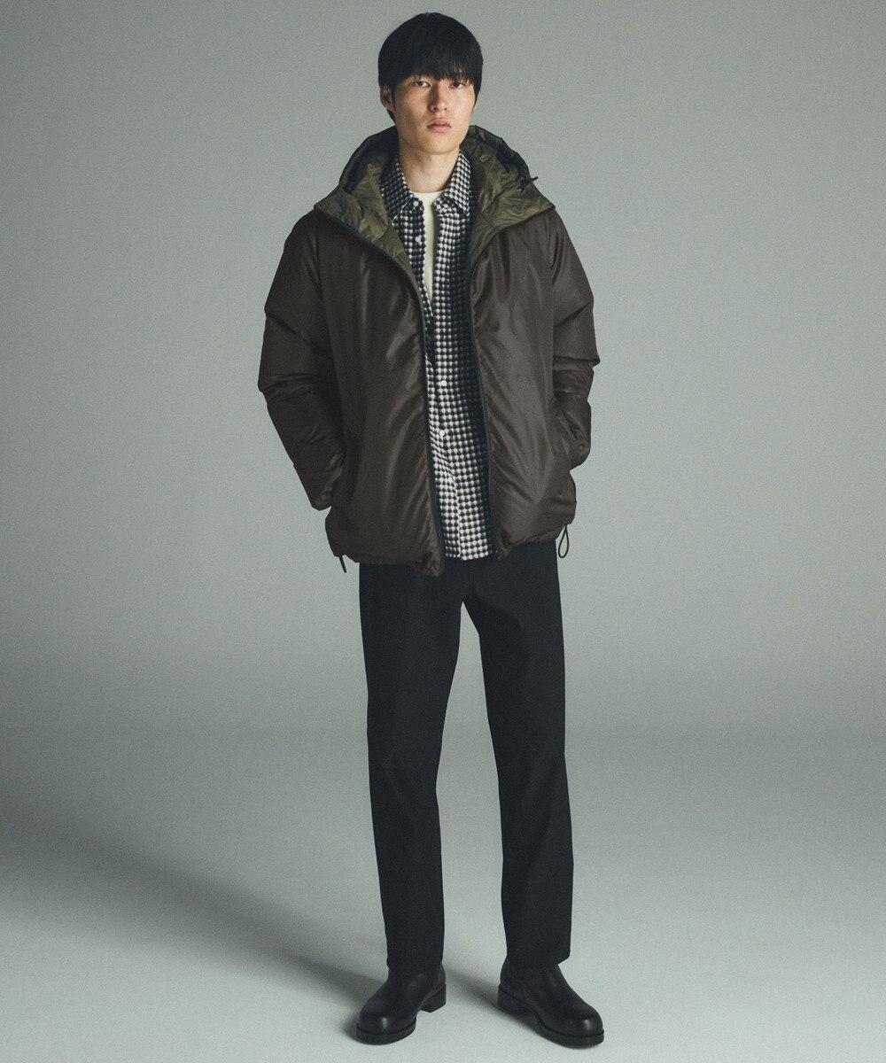 UNFILO MENS 【OCEANS YouTube 掲載 / 読売新聞掲載】TAION×UNFILO リバーシブルフードダウン 