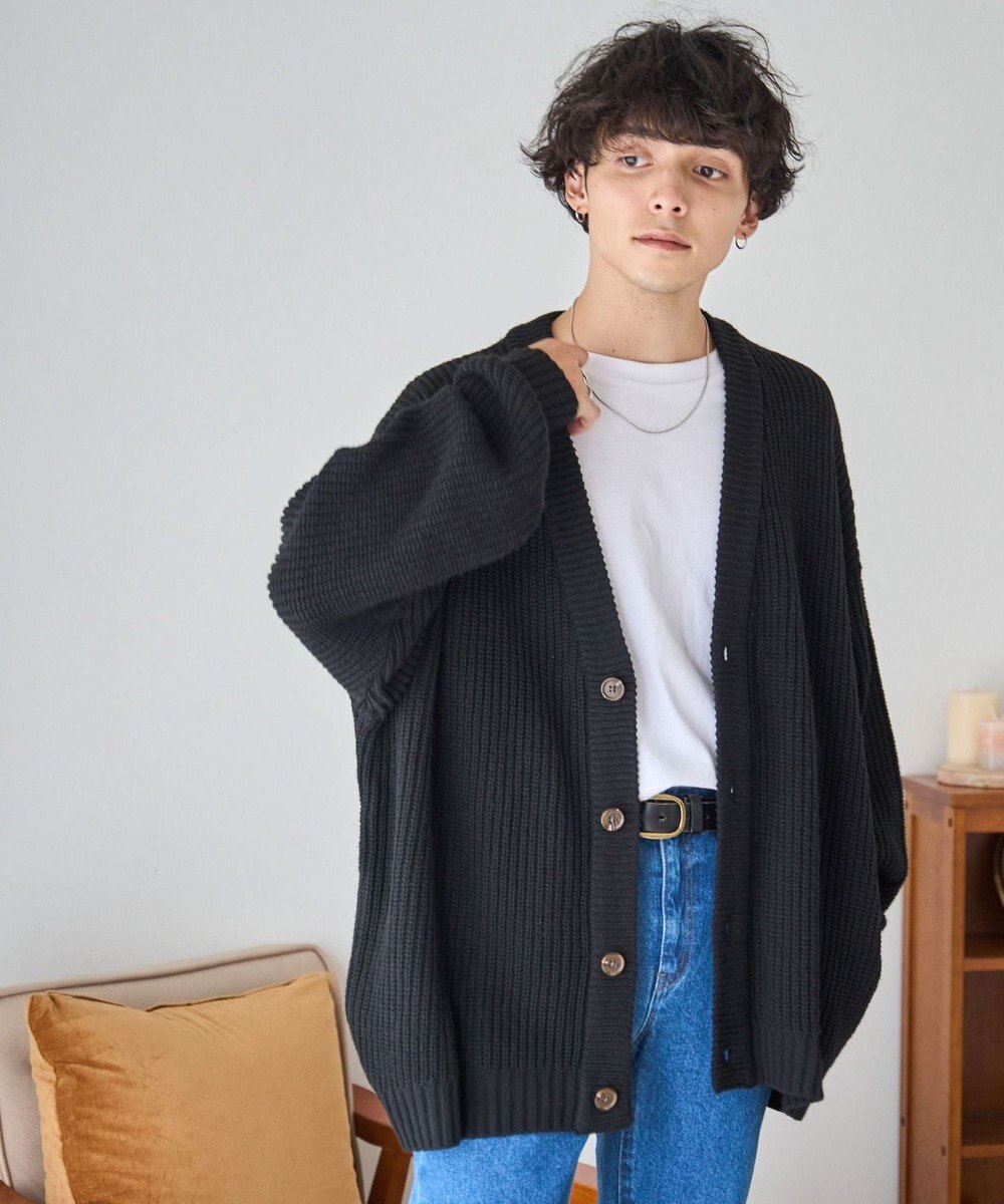 WEGO ルーズフィットカーディガン 