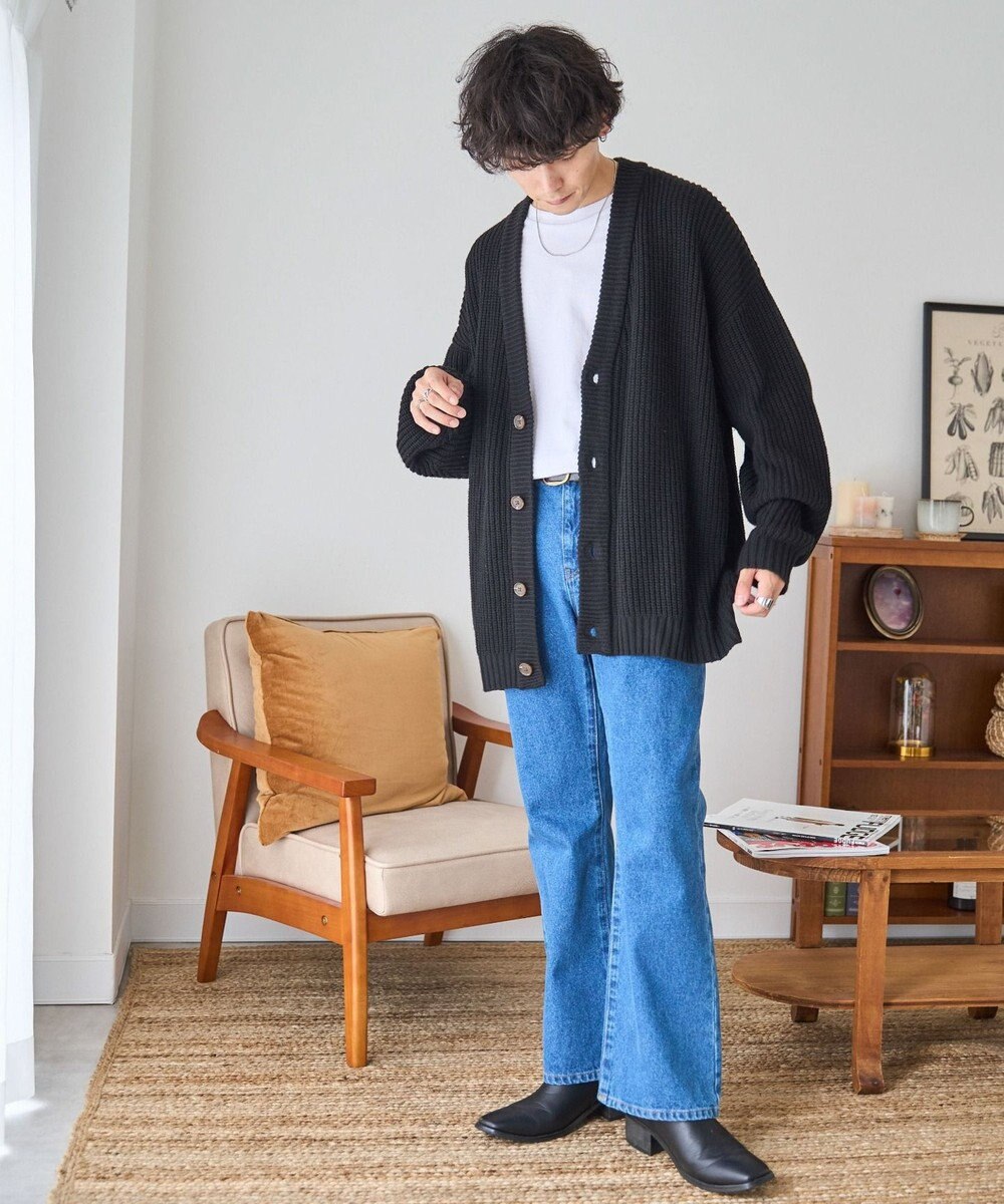 WEGO ルーズフィットカーディガン 