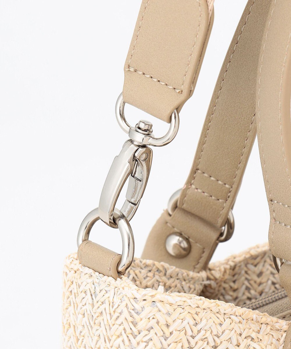 LA BAGAGERIE つまみハンドル　サマー2wayミニトートバッグ 