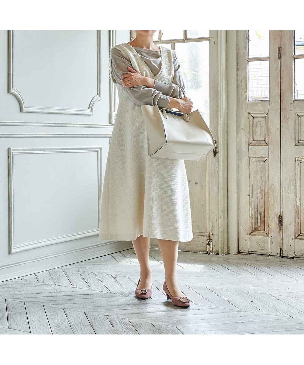 Riz raffinee <Riz raffinee>ビジューバックルパンプス 