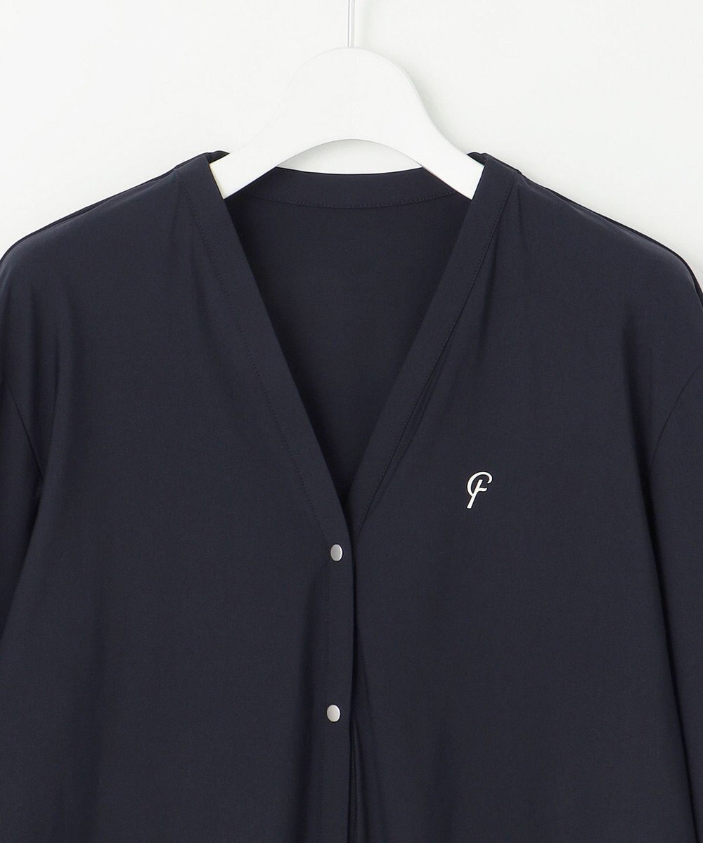 23区GOLF 【23Fondation/WOMEN】【接触冷感・UVケア】Vネック カーデガン 