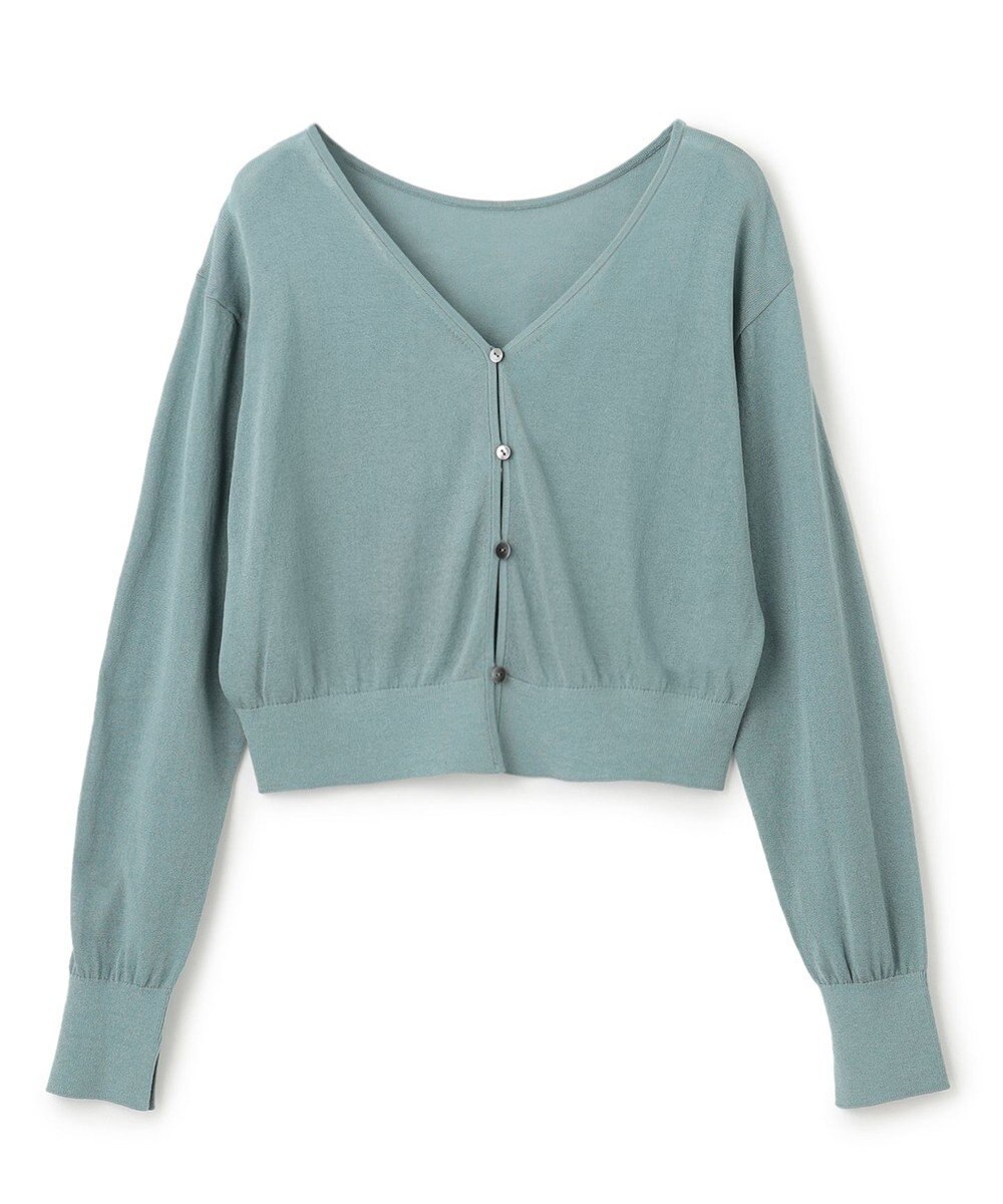 uncrave シアーニット 2WAYカーディガン 