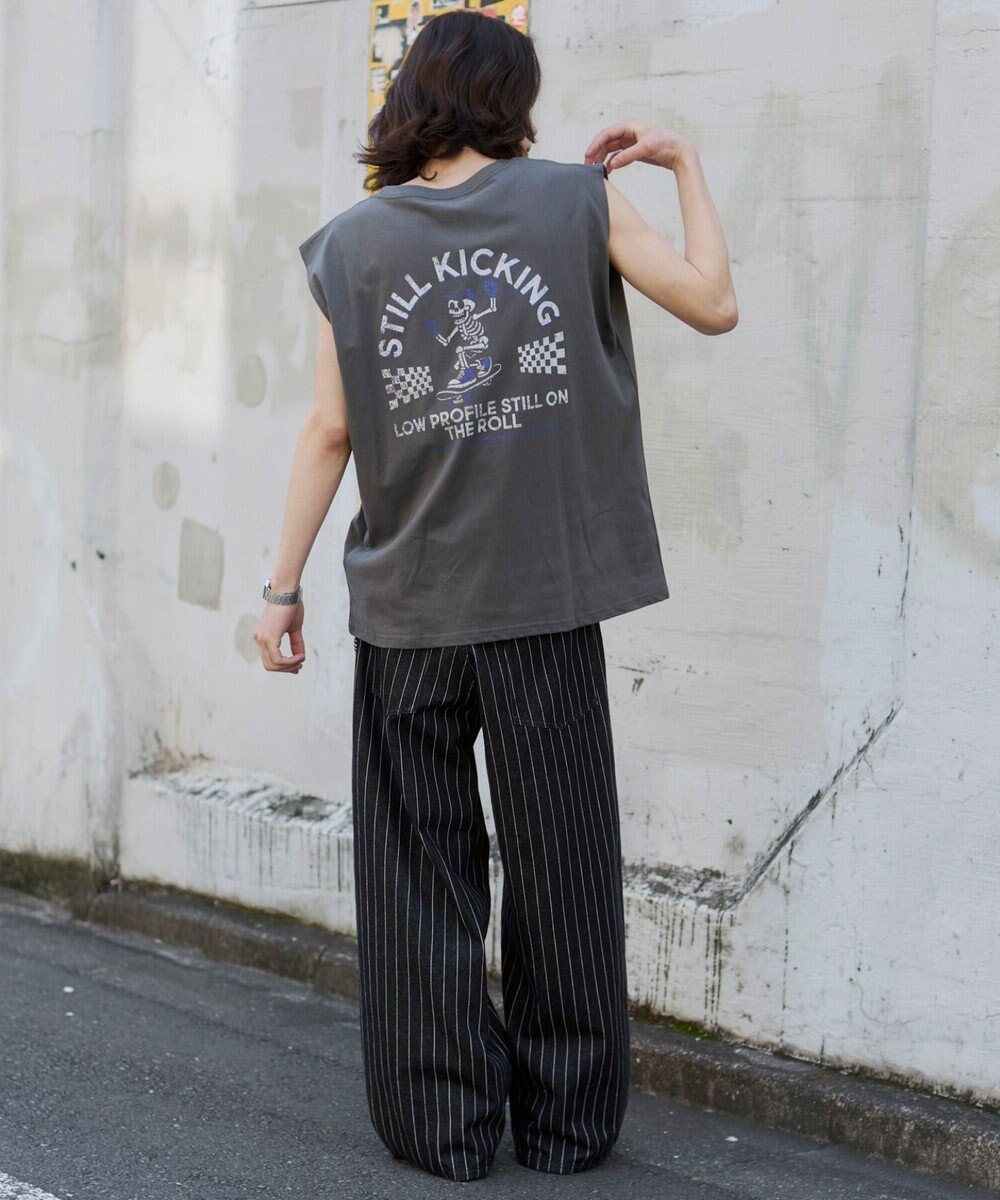 WEGO 【ユニセックス着用ITEM/MLサイズ展開】グラフィックBIGノースリーブ 