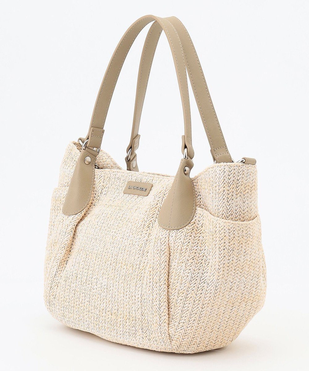LA BAGAGERIE つまみハンドル　サマー2wayミニトートバッグ 