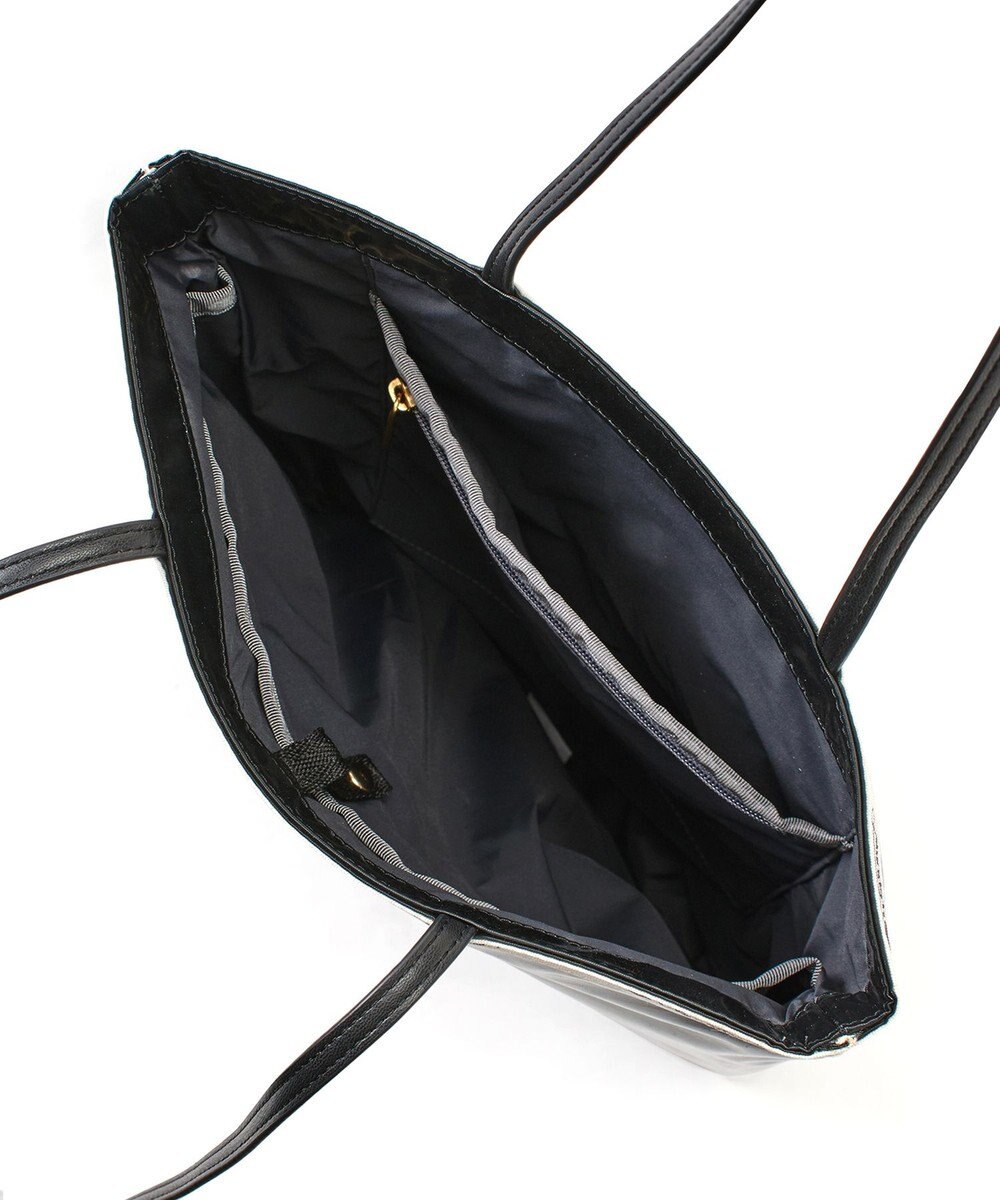 LeSportsac VERTICAL CITY TOTE/アップタウンブラックシャイン/ブラック2 