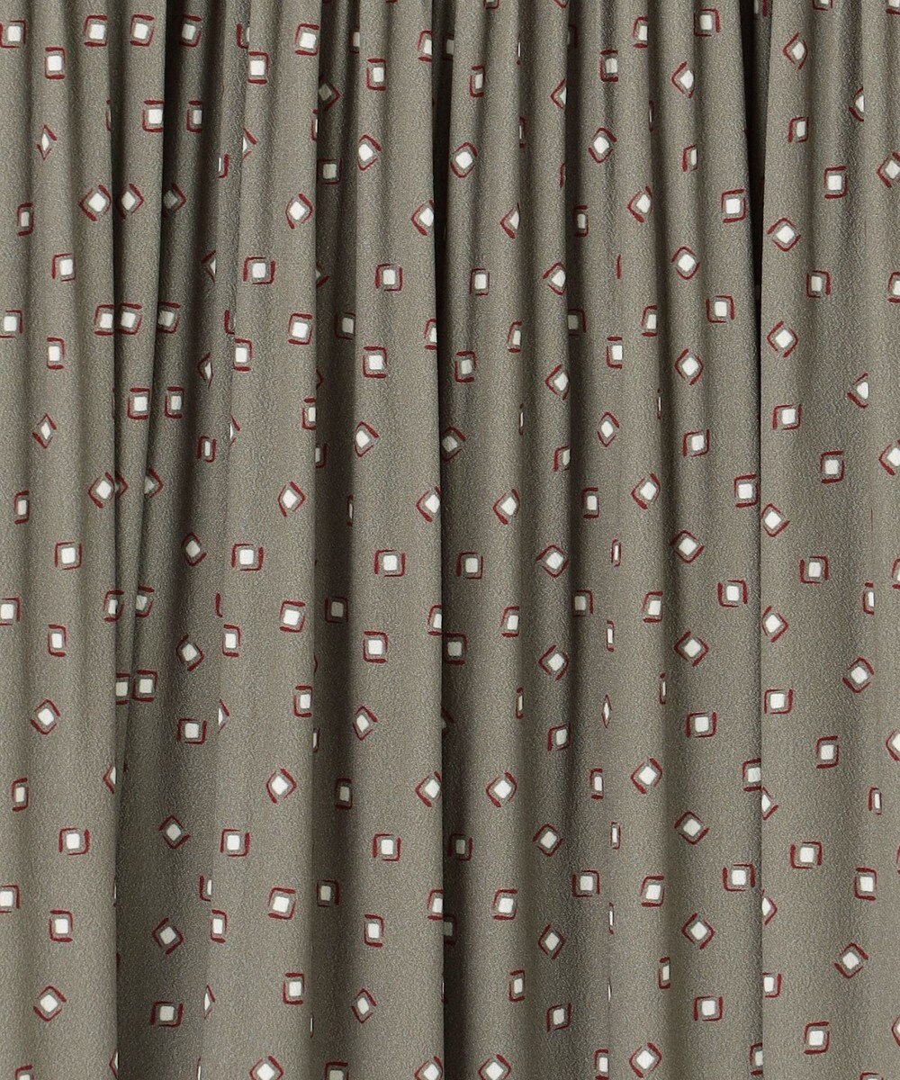 自由区 【セットアップ対応】ライトサテンプリーツ スカート 