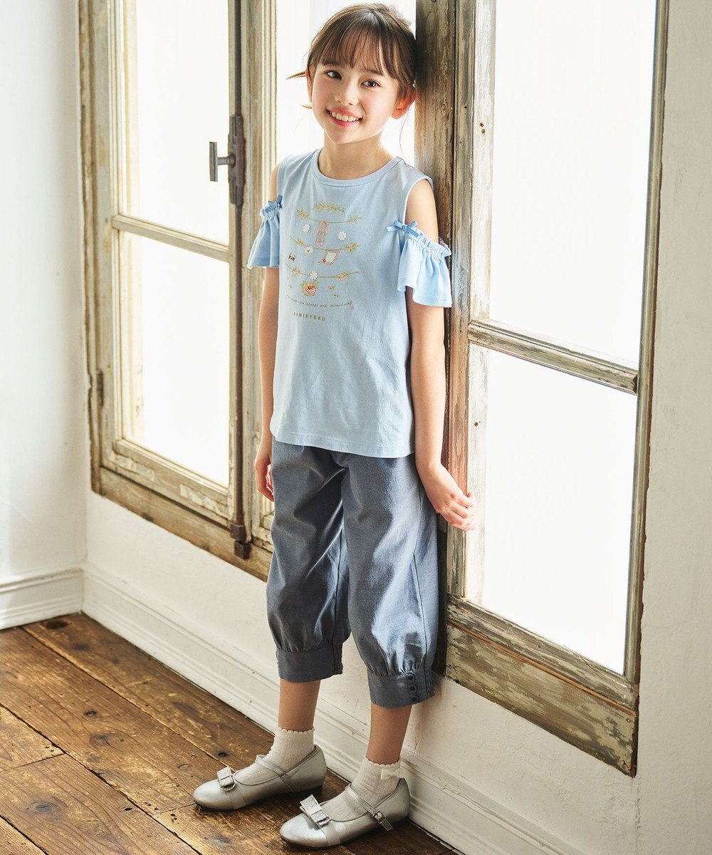 組曲 KIDS 【110-140㎝】 フルーティーブリーズTシャツ 