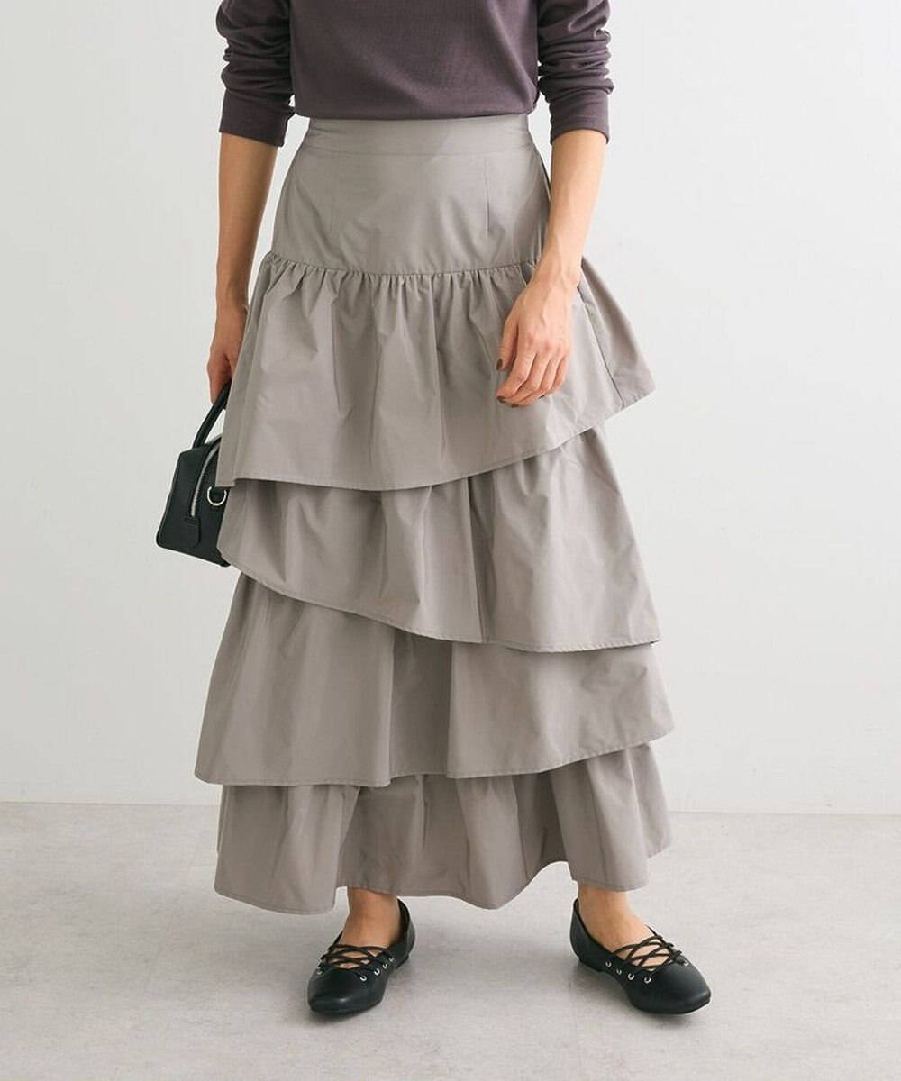 Green Parks ・ＥＬＥＮＣＡＲＥ　ＤＵＥ　ランダムティアードスカート 
