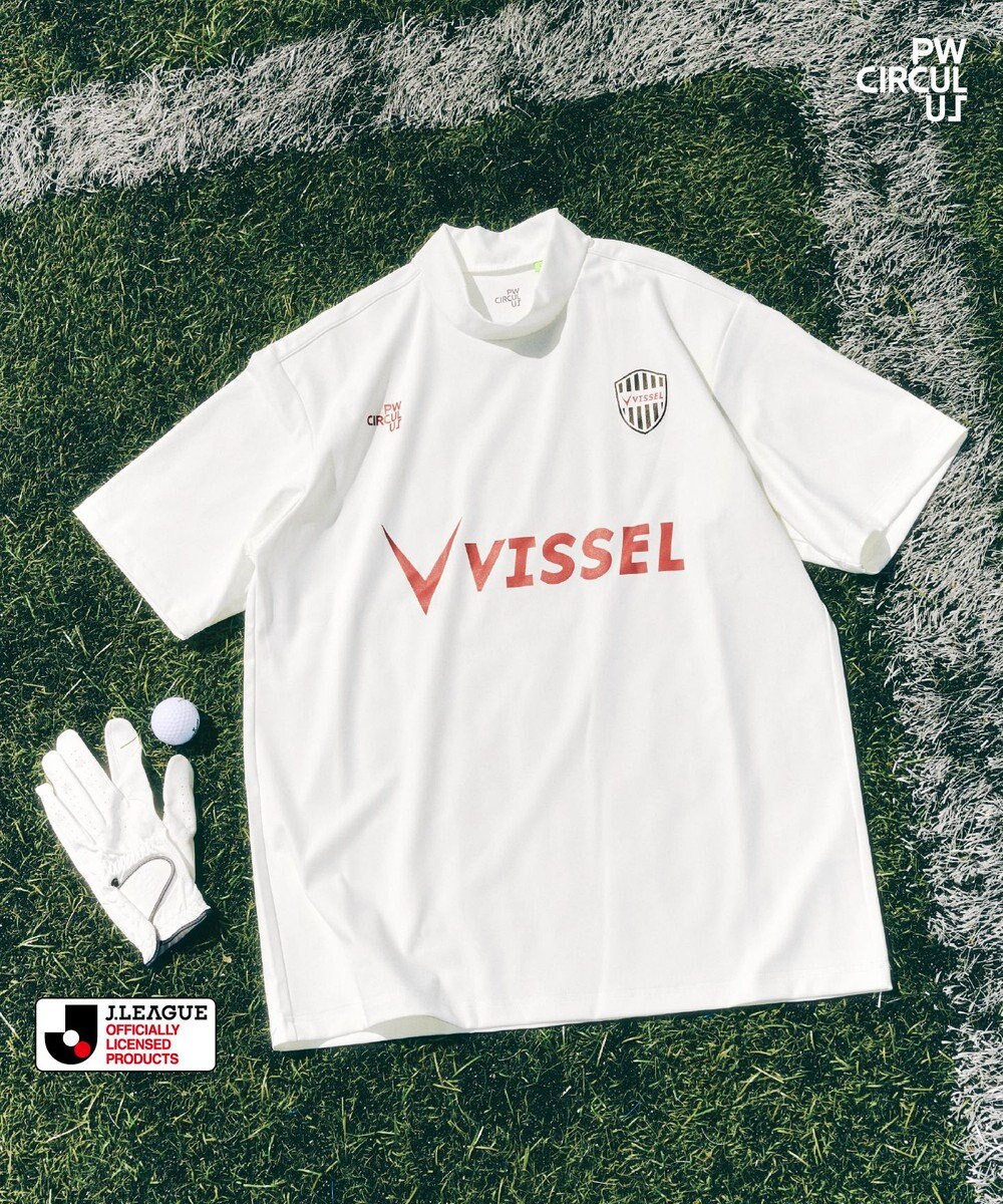 PW CIRCULUS 【UNISEX】J.LEAGUE モックネック J1所属の20クラブコラボ ゴルフ 
