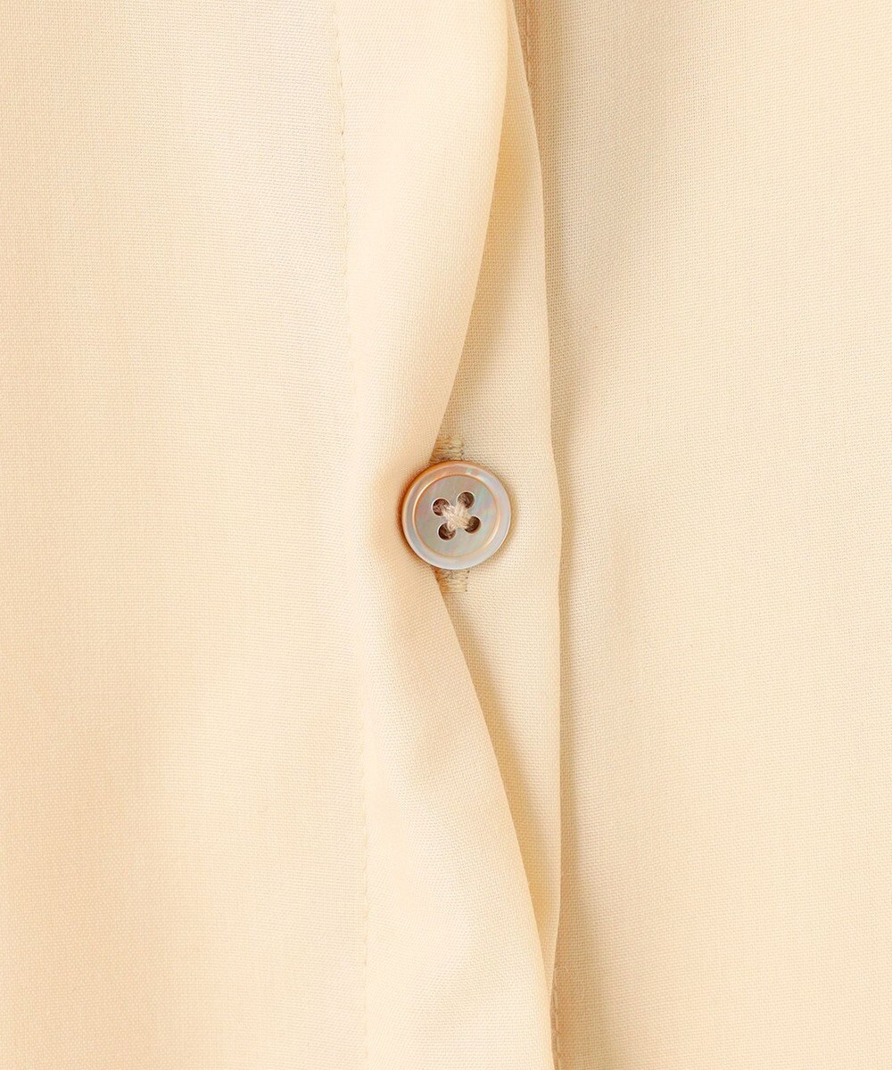 自由区 S 【2WAY・洗える】コードエンブロイダリー襟付き ブラウス 