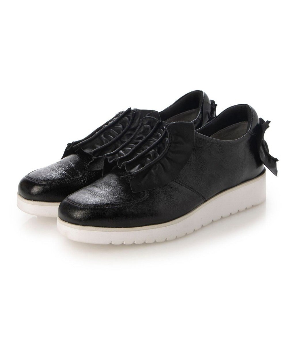 MODE ET JACOMO <D'ICI>シャーリングモチーフデザインスニーカー 