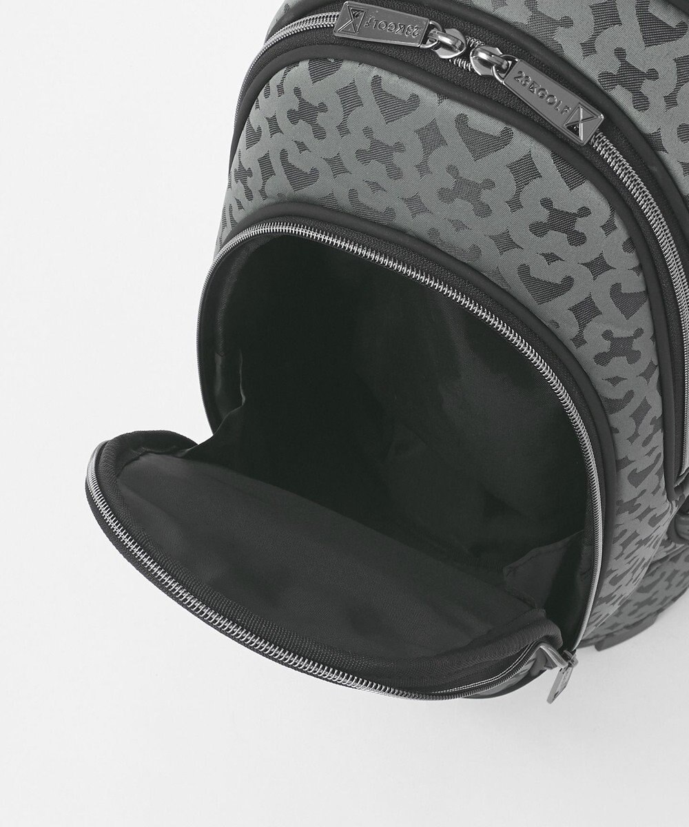 23区GOLF 【UNISEX】モノグラムライトキャディバッグ　ベテランゴルファーにもおすすめなモダンデザイン 