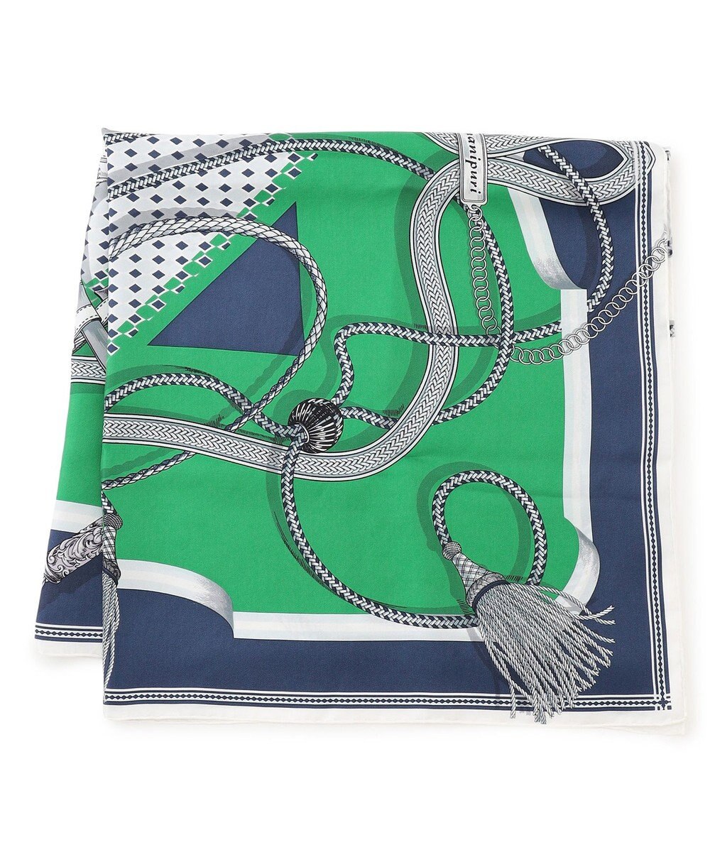 23区 manipuri ジョッキー シルク スカーフ 