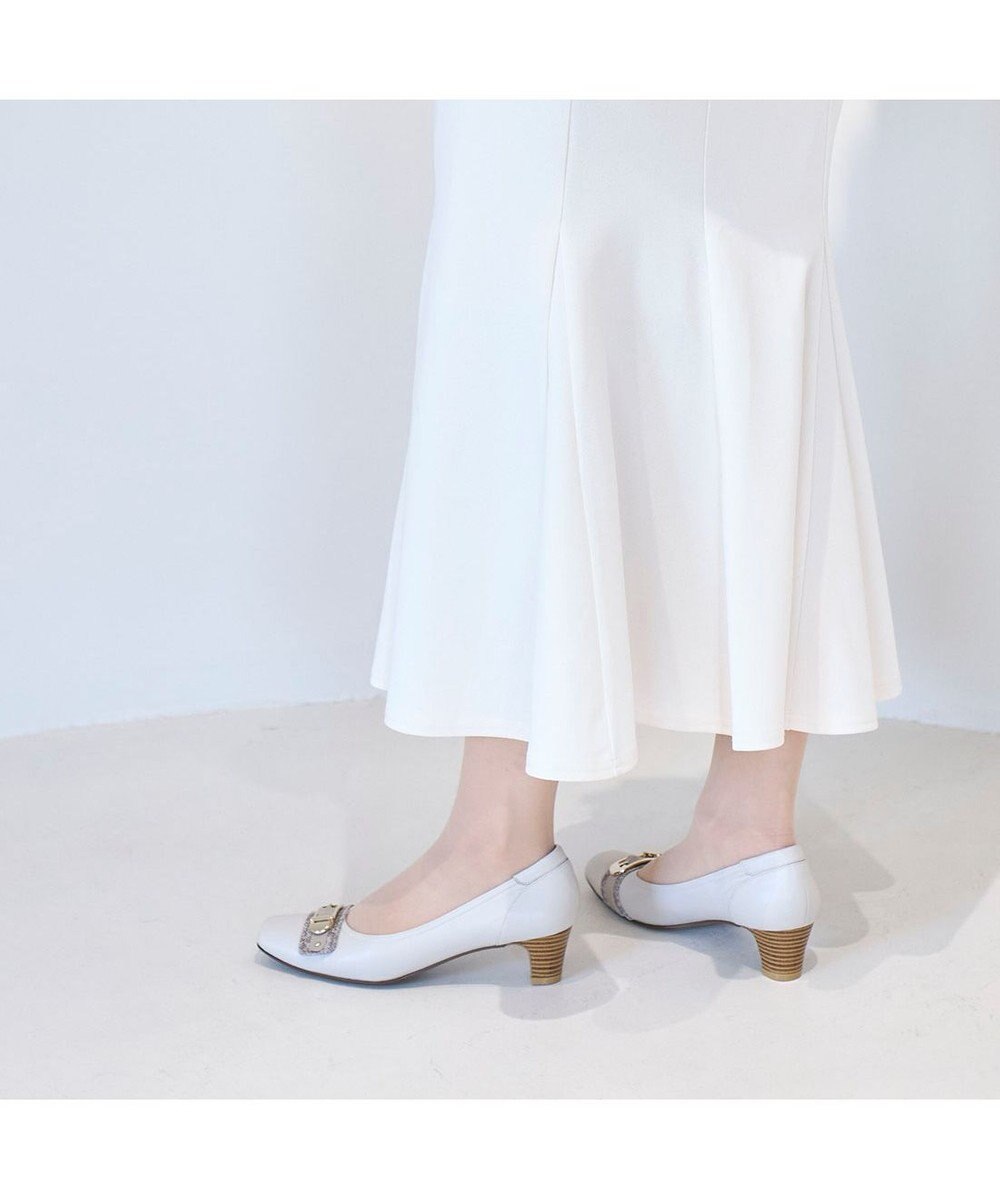 Riz raffinee <Riz raffinee>【2E】バックルデザインパンプス 