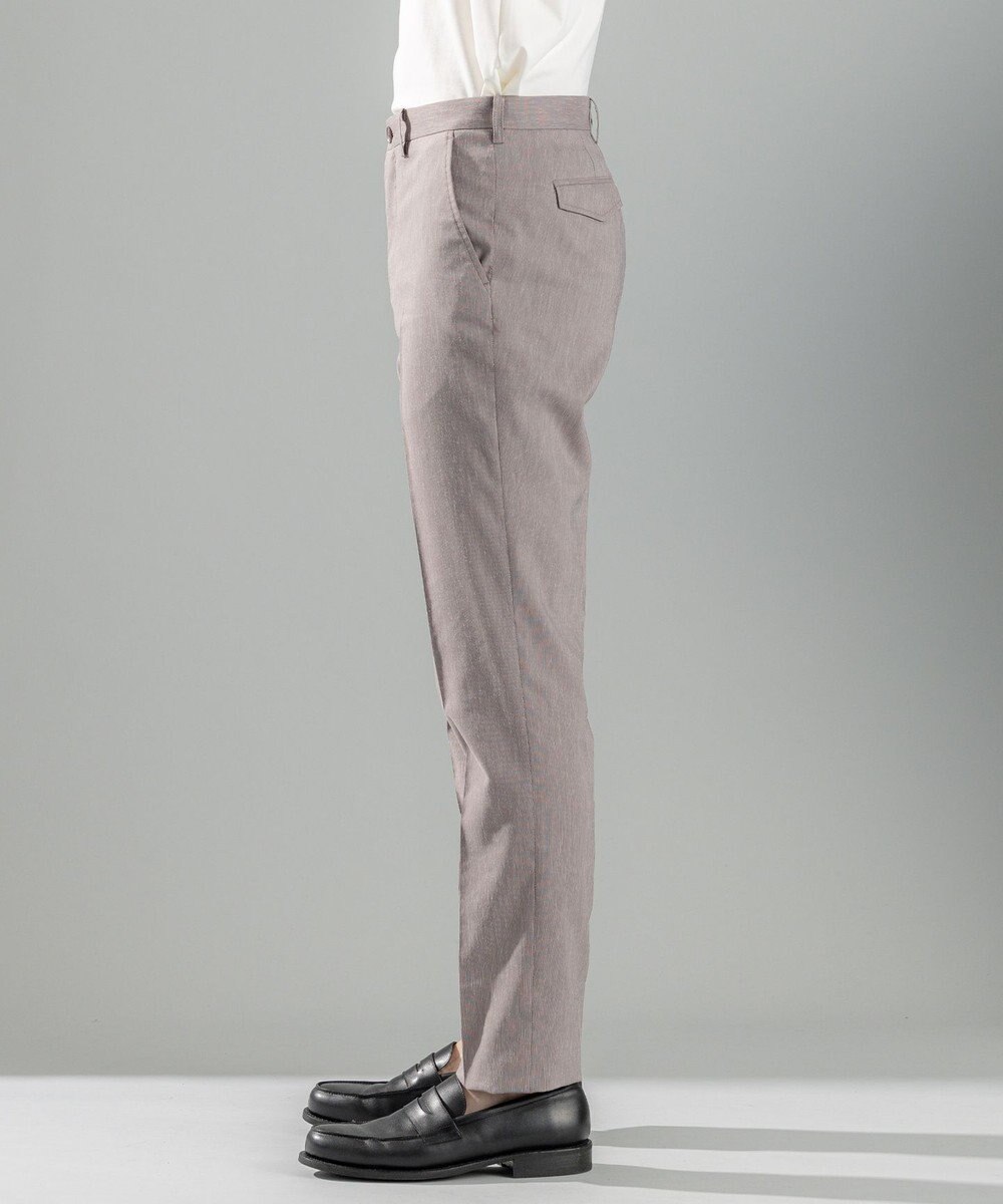 JOSEPH HOMME 新素材【洗える/ストレッチ】ピンヘッドリネンストレッチ　テーパードパンツ / CITY 