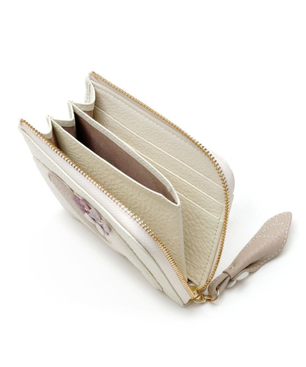 IBIZA アニマーダ　牛革　L字ファスナー財布（ゾウ） 