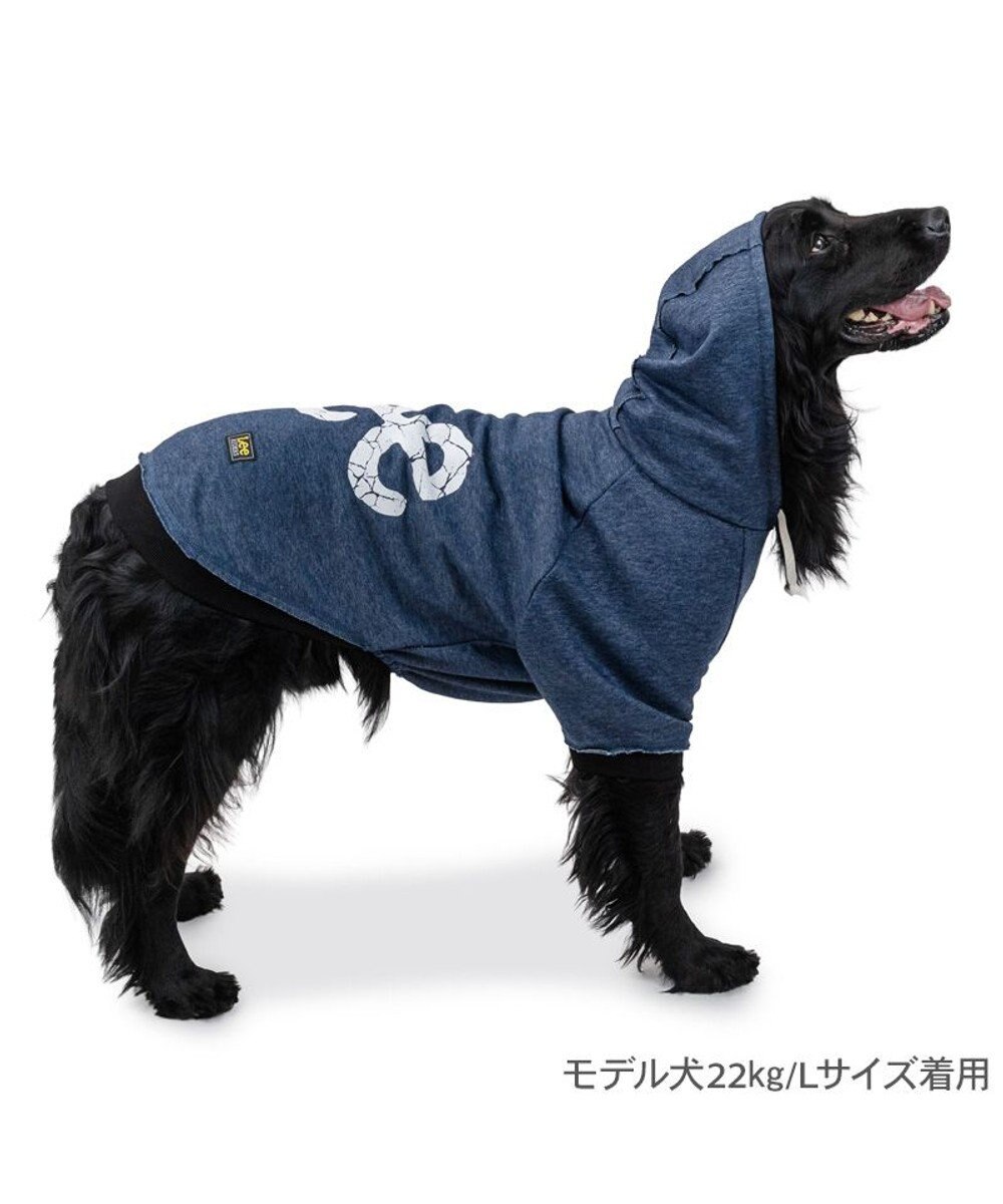 PET PARADISE Lee カットオフ パーカー 《ネイビー》 中型犬 大型犬 