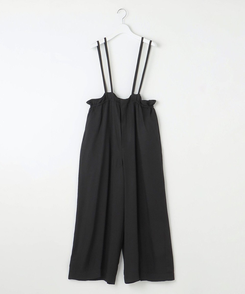 23区 【SACRA】アセテートブライトツイル サロペット 