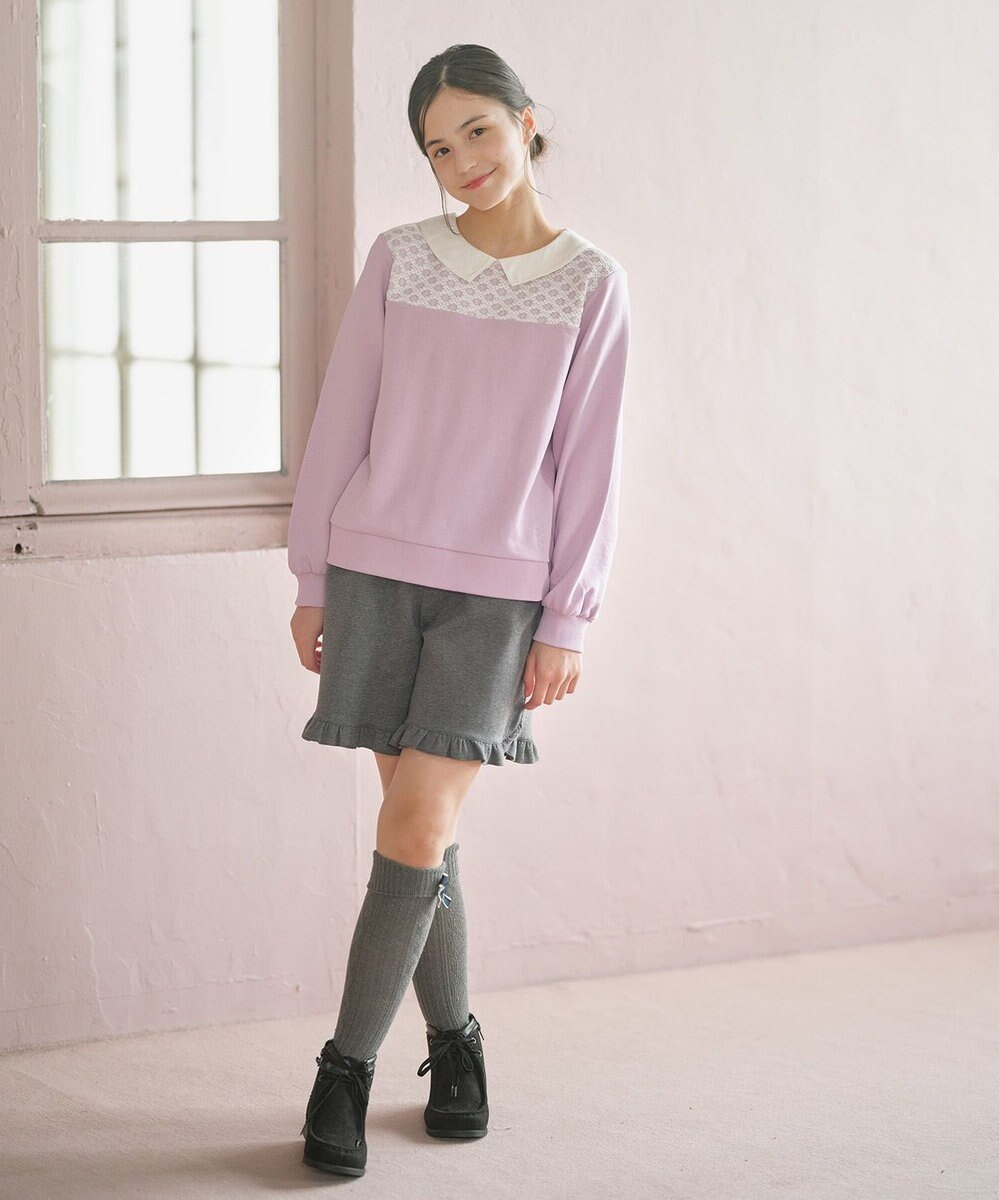 組曲 KIDS 【150-160㎝】カットショート パンツ 