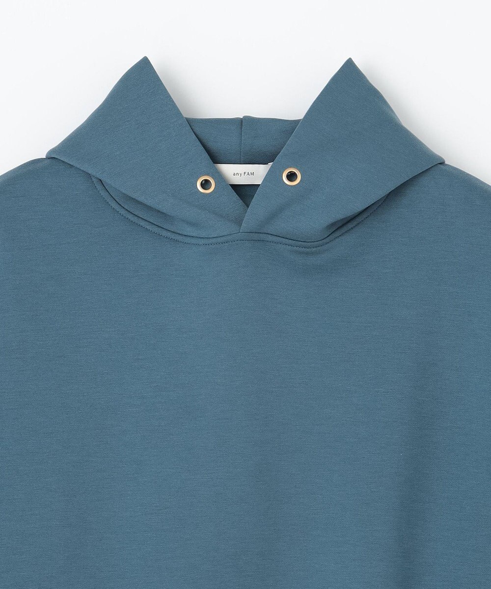 ANY L 【洗濯機可】クロップド丈ダンボールパーカー 