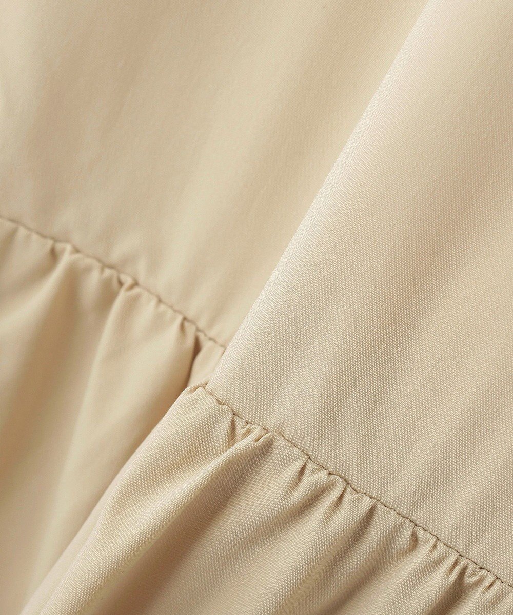 Green Parks ノーカラーペプラムブルゾン 