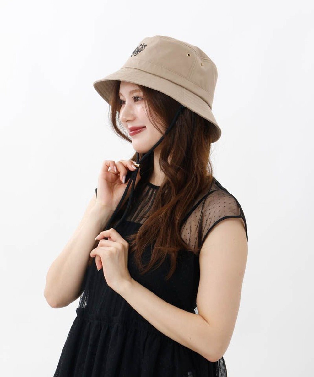 AURORA 【 ANNA SUI（アナ スイ）】バタフライ刺しゅうクロッシェハット 