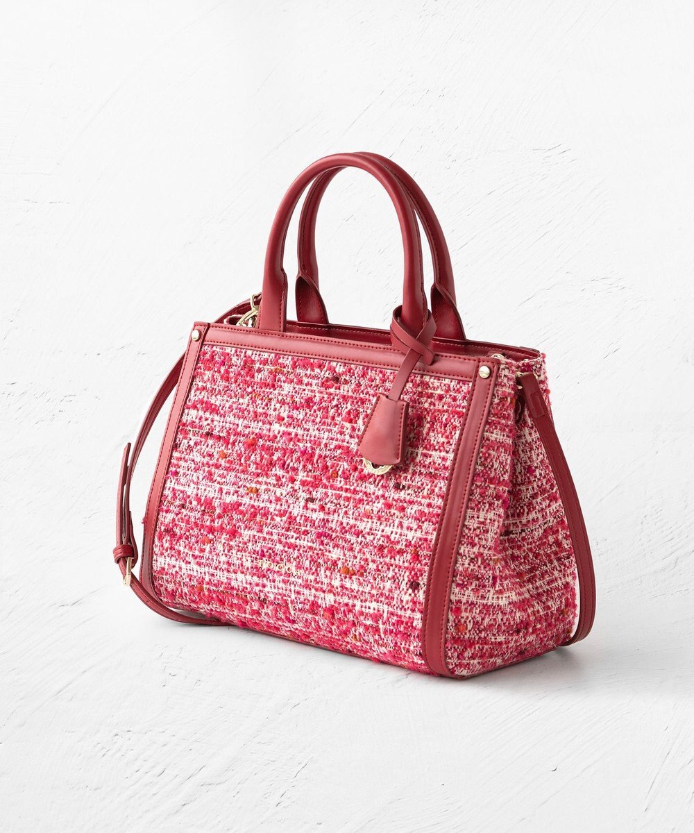 TOCCA CAMELOT TWEED BAG ツイードバッグ 