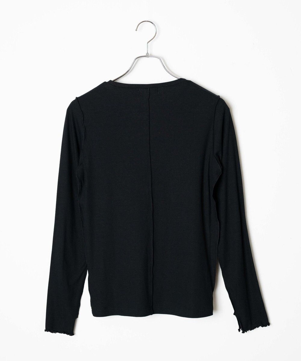 WEGO ソフトタッチクルーネックロンT 