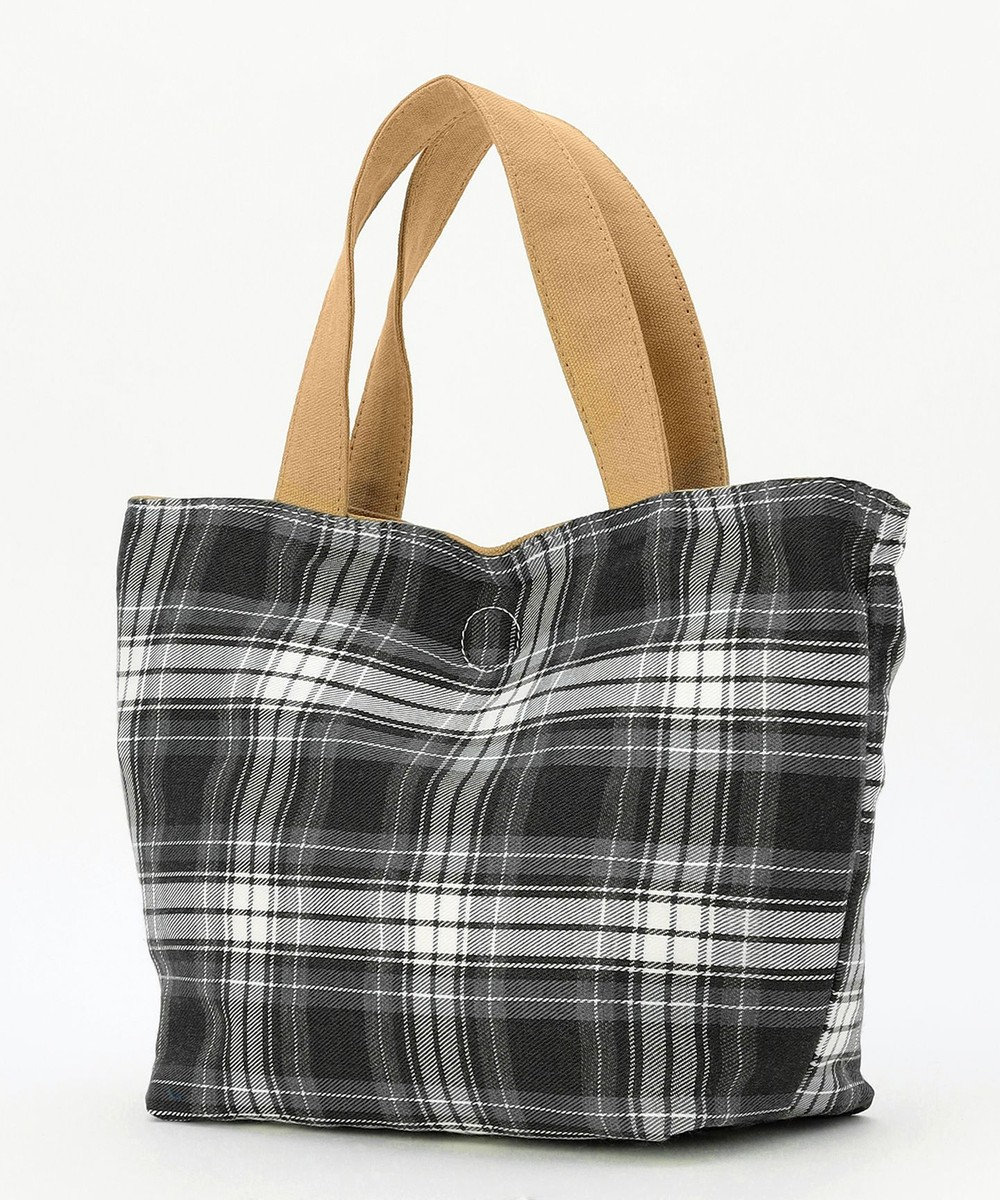 J.PRESS LADIES 【完全受注生産】ポーチ付き キャンバス ミニトートバッグ 