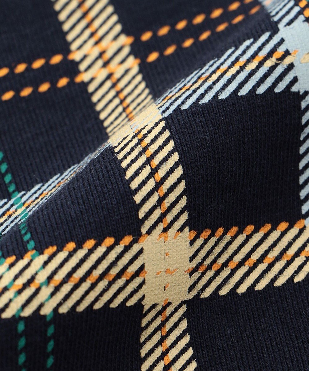 組曲 KIDS 【80-90cm】Check 半袖オーバーオール 