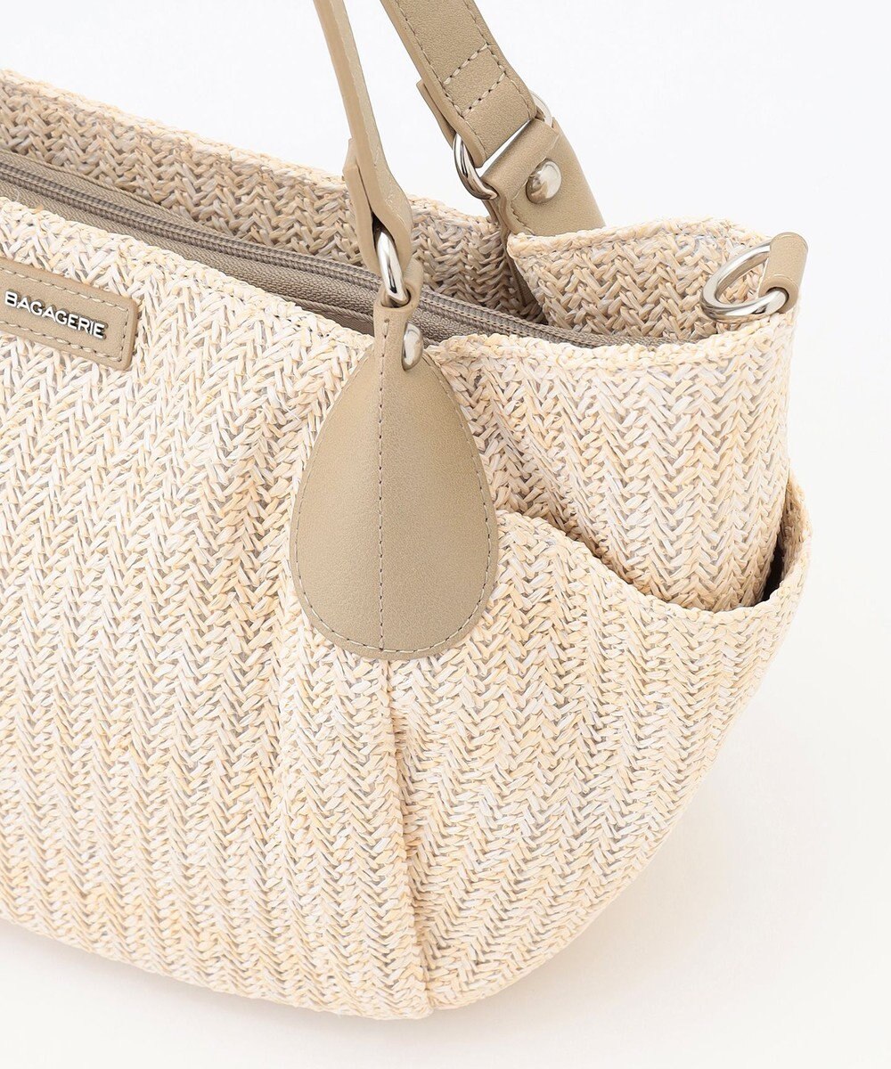 LA BAGAGERIE つまみハンドル　サマー2wayミニトートバッグ 