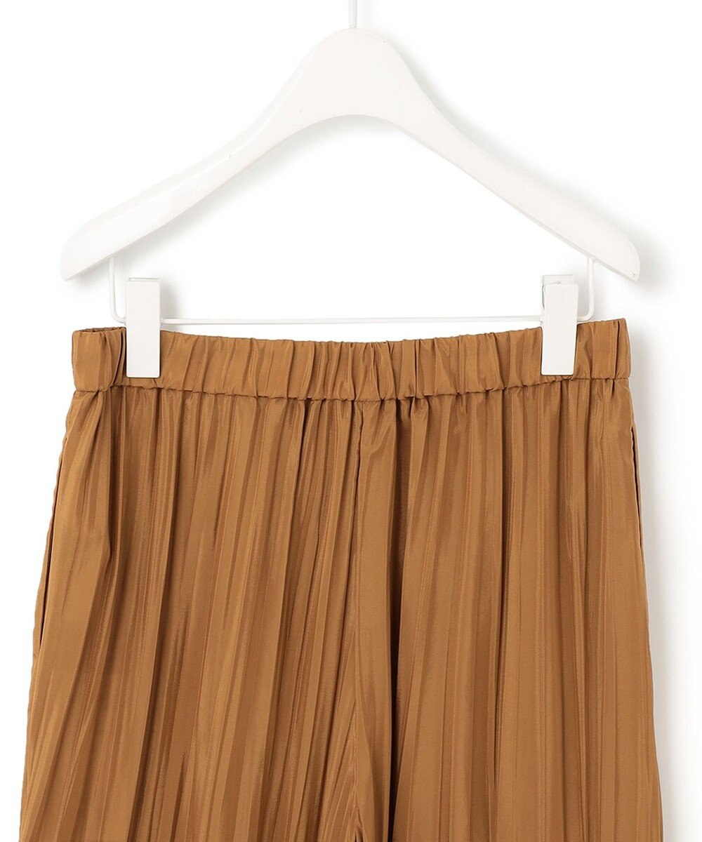 ICB 【洗える】 ハイカウントPeブロード プリーツパンツ 