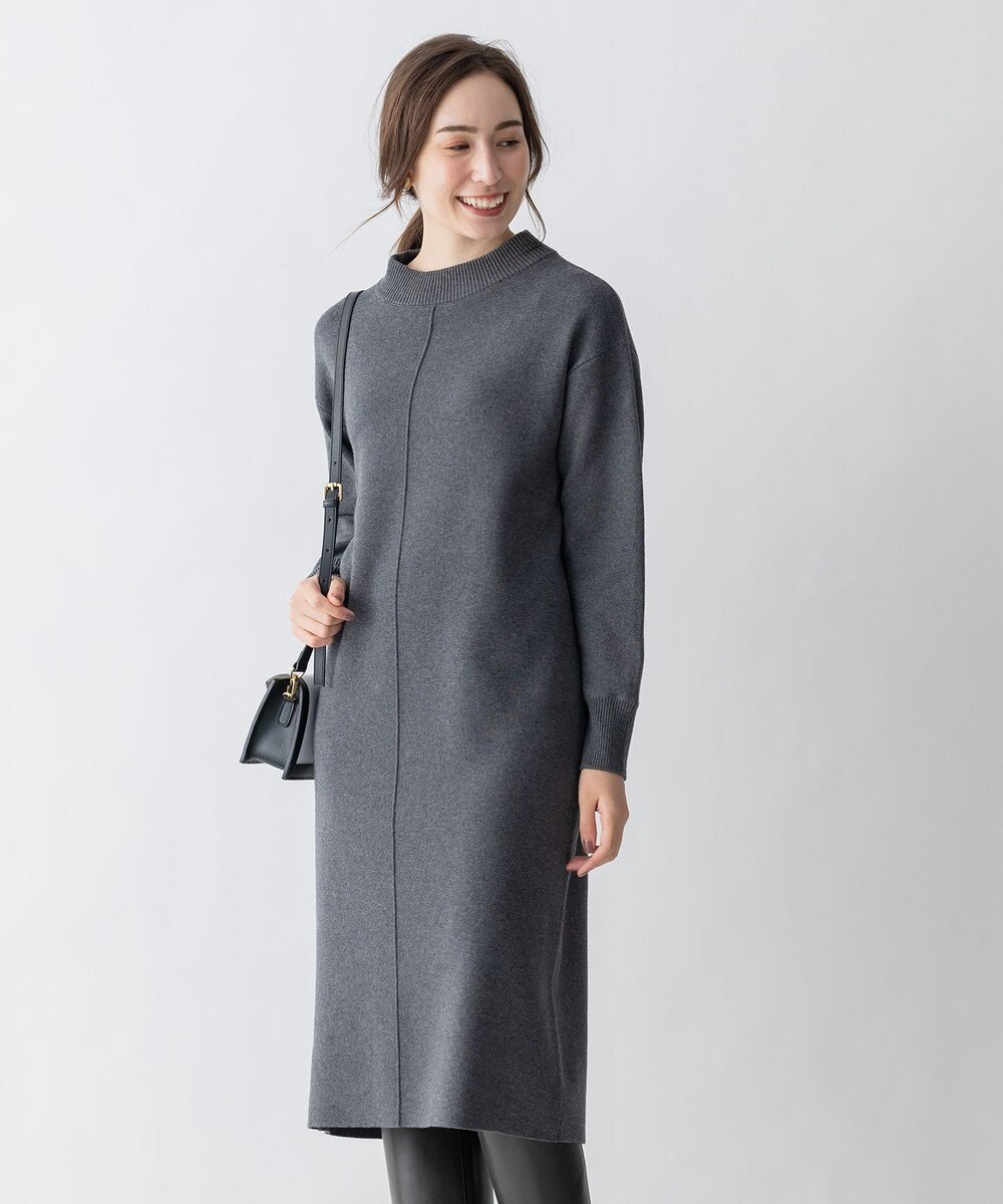 Sサイズ有 コットンカシミヤ ニットワンピース 自由区 ファッション通販 公式通販 オンワード クローゼット