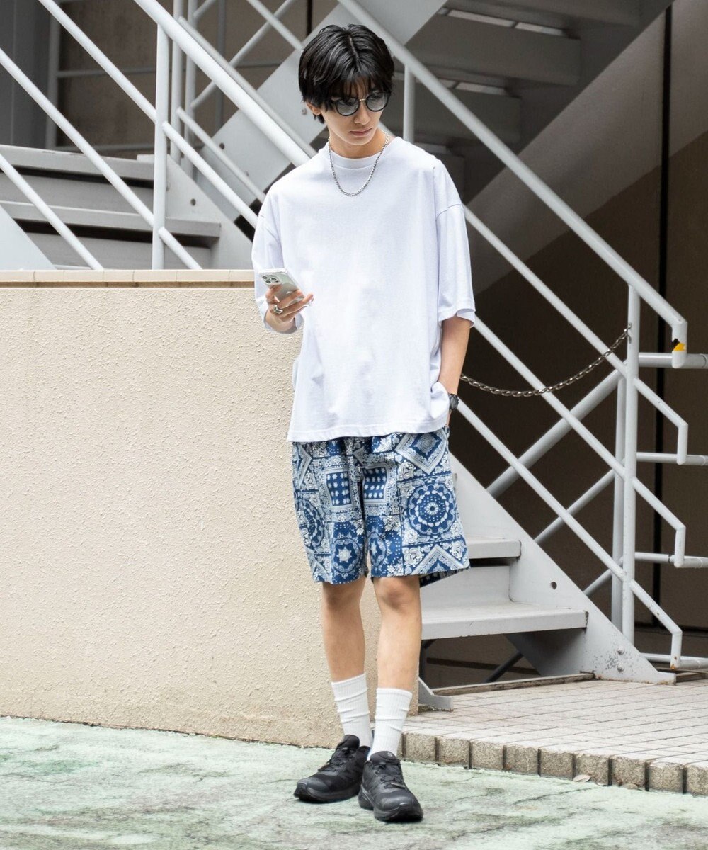 WEGO 【ウエストゴム/手洗い可】パターンイージーショーツ 