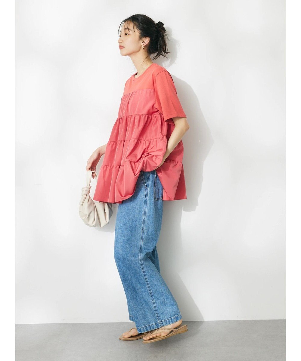 CRAFT STANDARD BOUTIQUE 異素材ティアードカットチュニック 