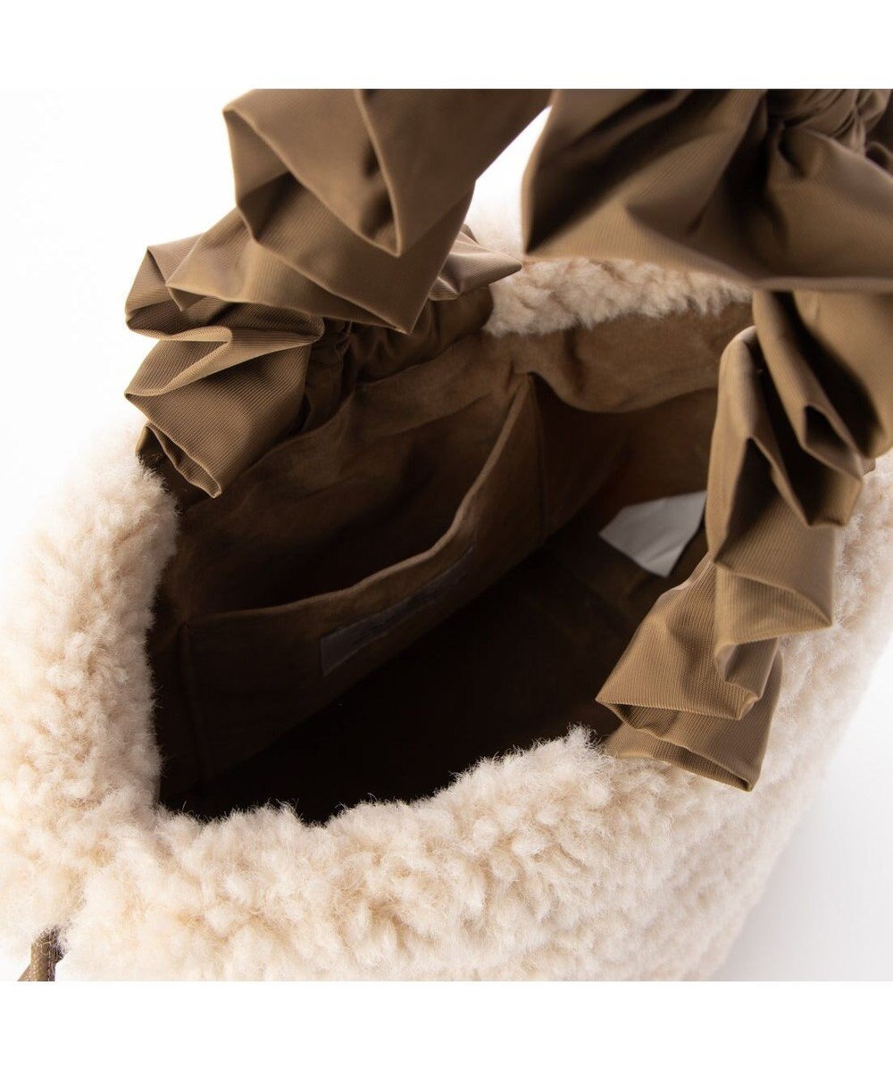 UNBILLION カシュカシュ cachecache / フリルハンドルボアトート 