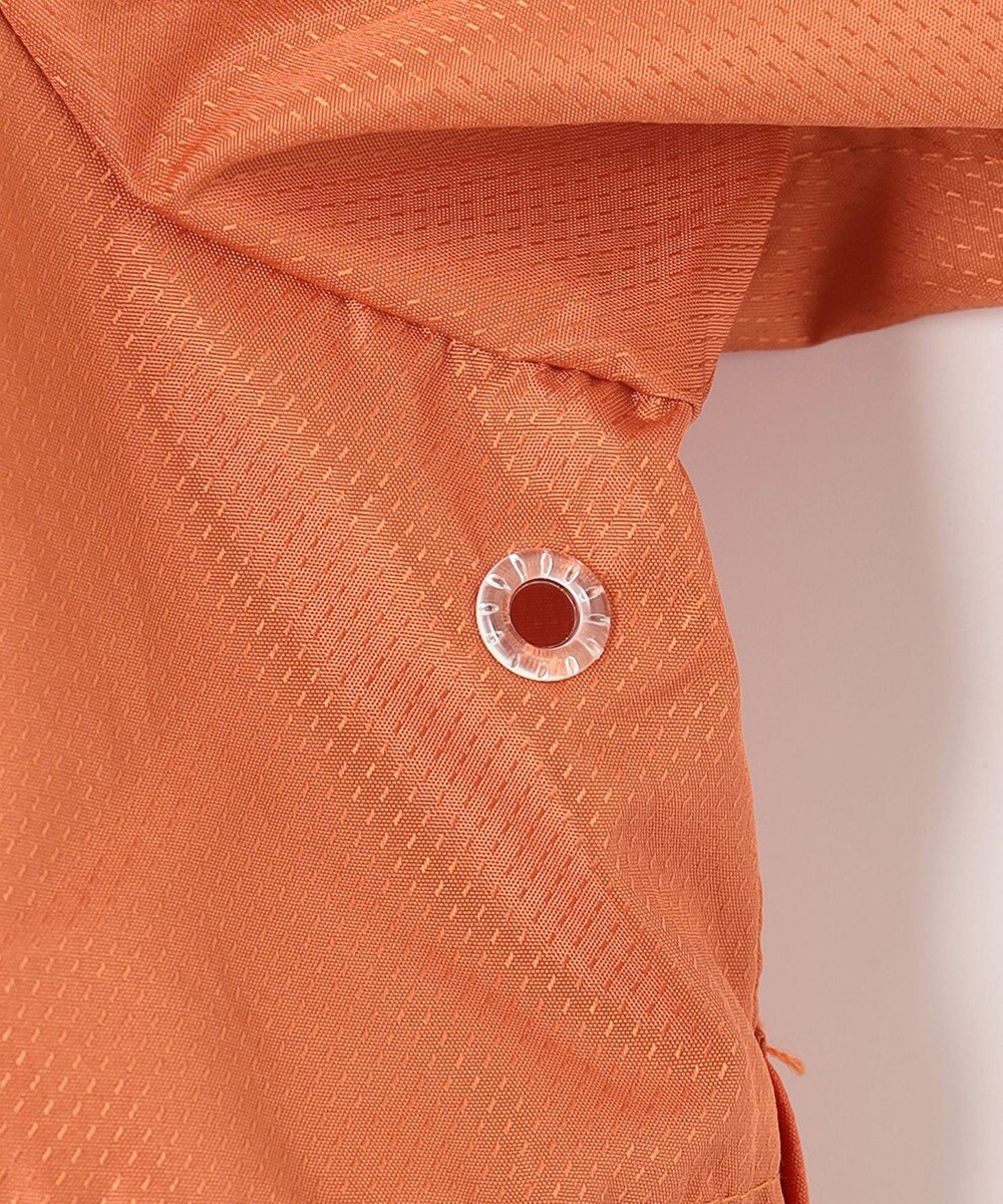 MOONBAT 【ロング丈】LIGNAGGIO ギャザーロングレインコート 