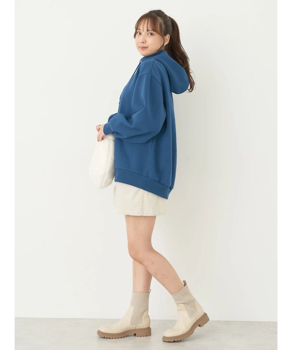 earth music&ecology 裏起毛パーカー 