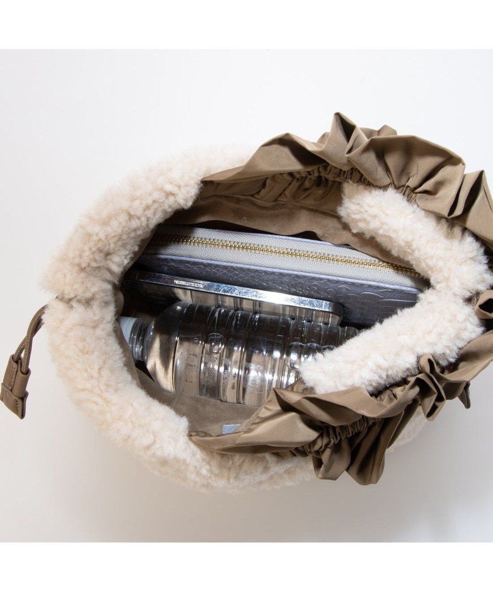 UNBILLION カシュカシュ cachecache / フリルハンドルボアトート 