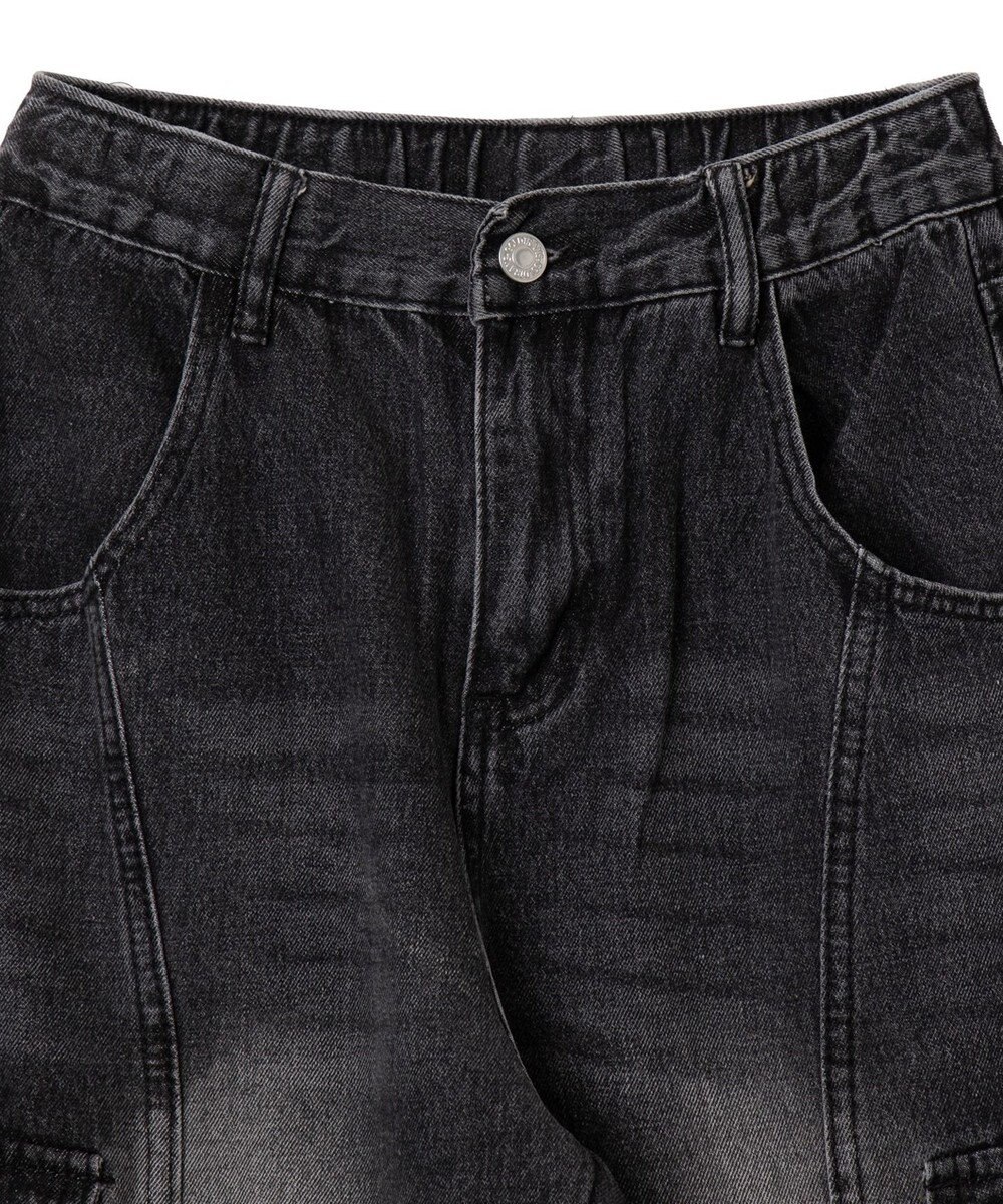 WEGO ヴィンテージウォッシュカーゴデニム 