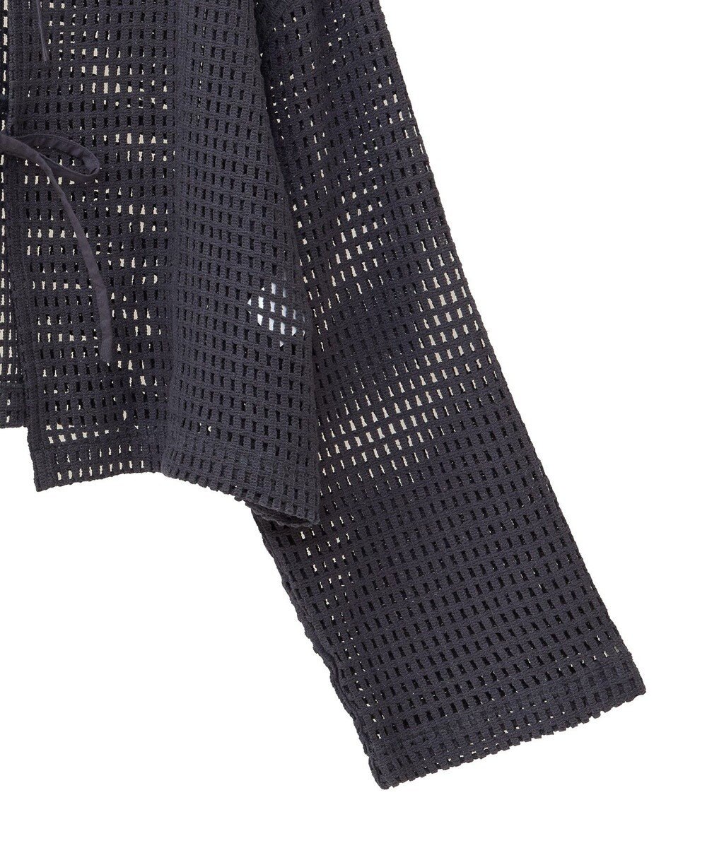 Green Parks Ｉ　前後２ｗａｙ　メッシュショート丈カーディガン 