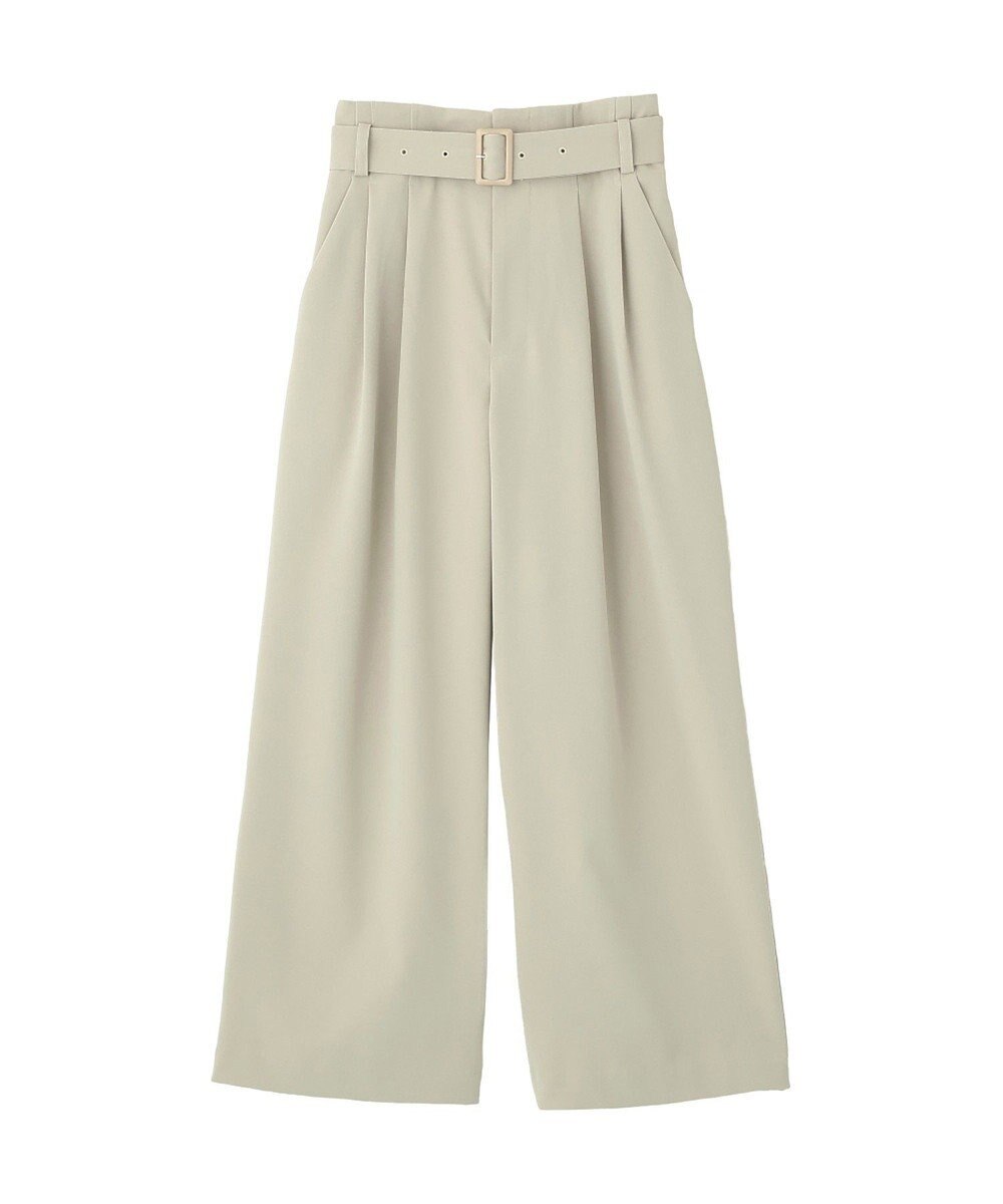 CRAFT STANDARD BOUTIQUE ハイウェストベルトワイドパンツ 