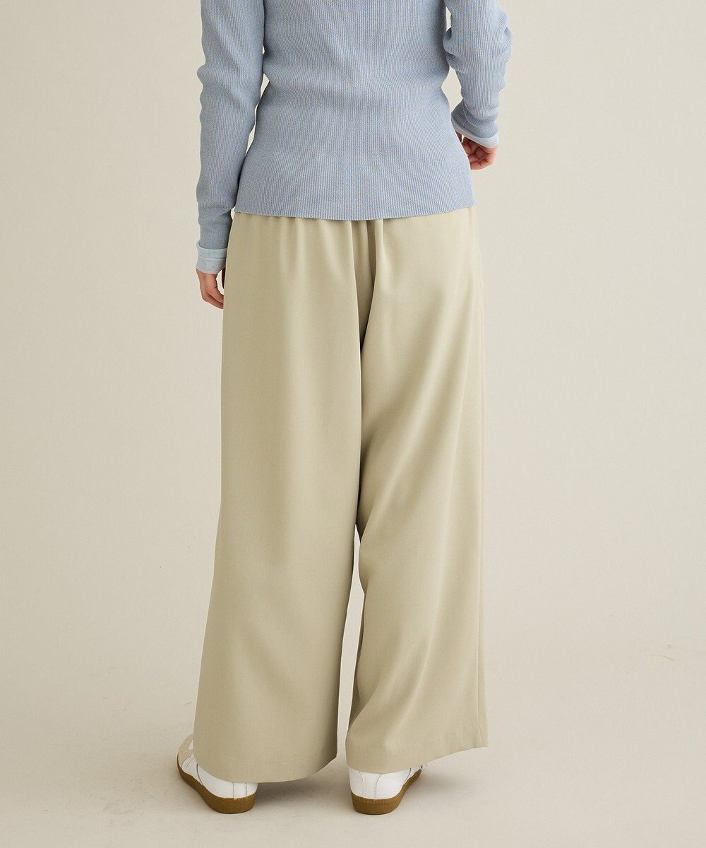 CRAFT STANDARD BOUTIQUE ハイウェストベルトワイドパンツ 