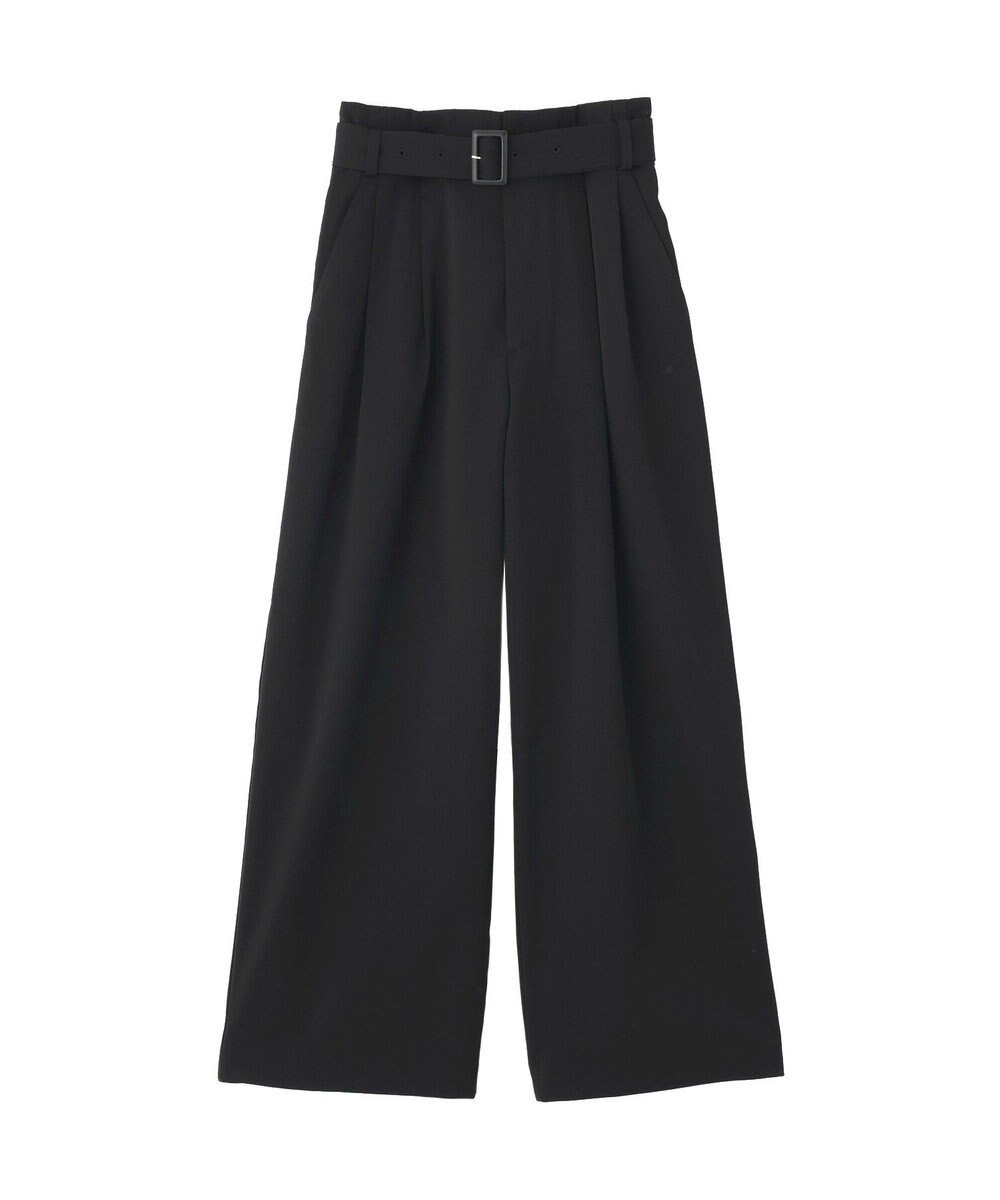 CRAFT STANDARD BOUTIQUE ハイウェストベルトワイドパンツ 