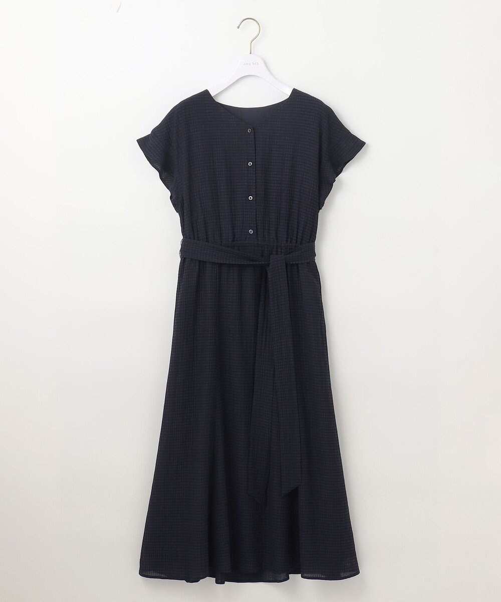 ANY SIS ドビーシアーチェック ワンピース 