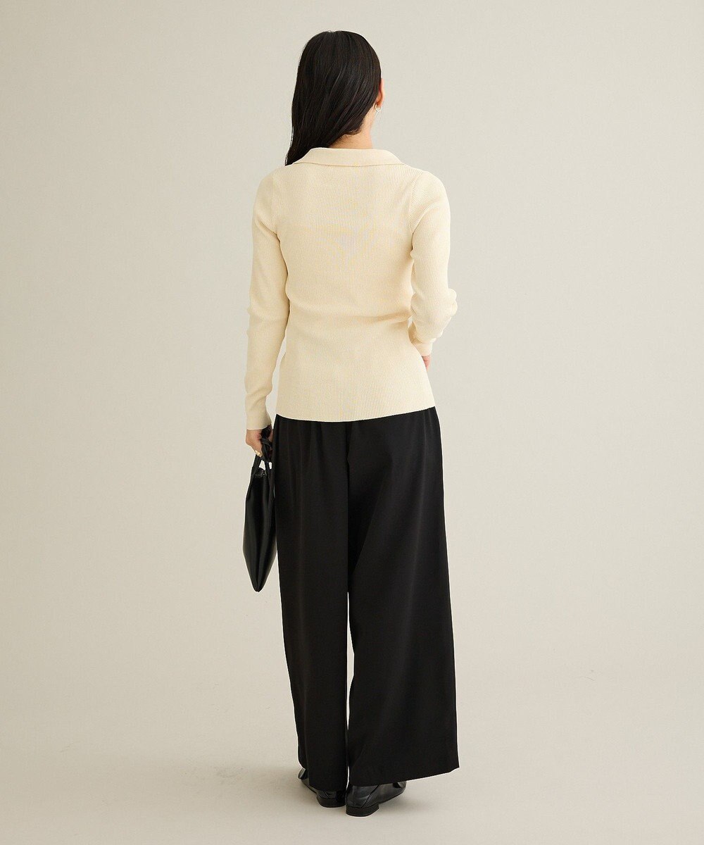 CRAFT STANDARD BOUTIQUE ハイウェストベルトワイドパンツ 